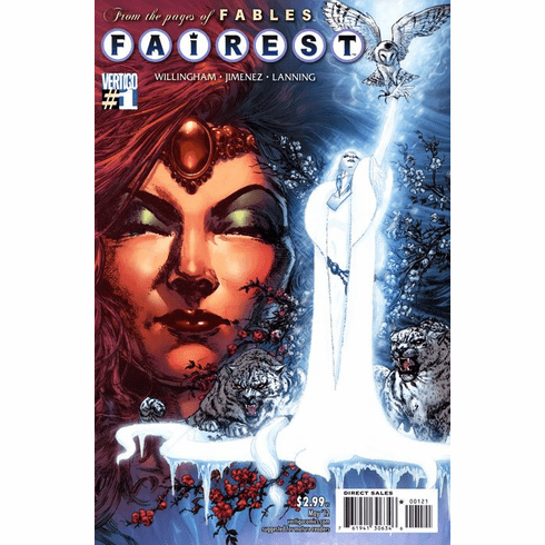 Vertigo Comics 2012 Fairest #1 Variant Cover Comic Book