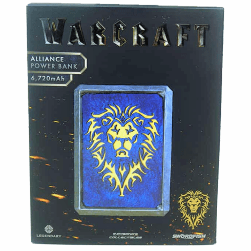 Warcraft Collectible Electronics Alliance Symbol Power Bank