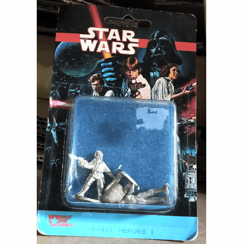 West End Games Star Wars Miniature Heroes #1 Blister Pack