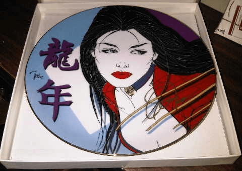 William Tucci Shi Signed Collector Plate