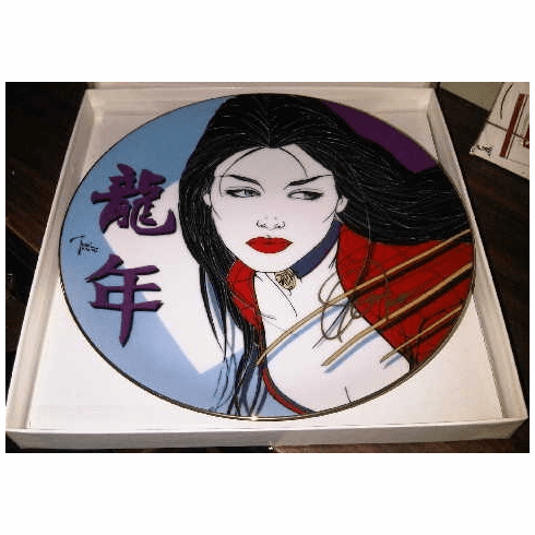 William Tucci Shi Signed Collector Plate
