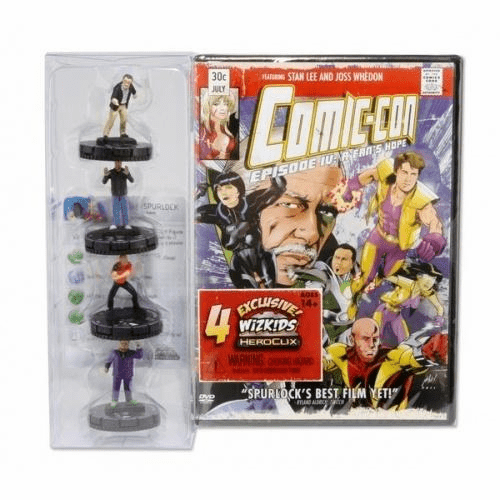 WizKids Heroclixs Comic-Con IV Fans Hope DVD Combo Set