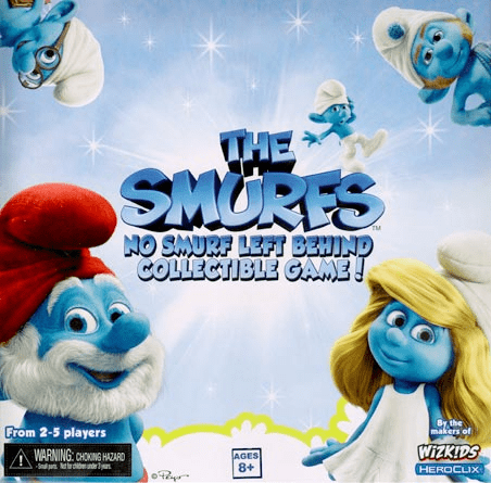 WizKids Smurfs No Smurf Left Behind Board Game