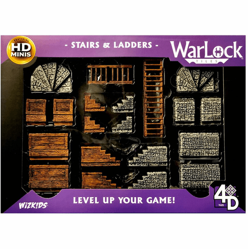 WizKids WarLock Tiles Stairs and Ladders Set