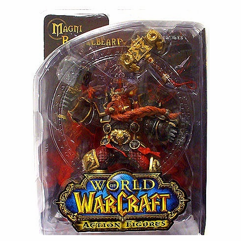 World of Warcraft Dwarven King Magni Bronzebeard Figure