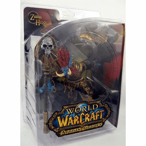 World of Warcraft Series 2 Troll Priest Zabra Hexx Figure