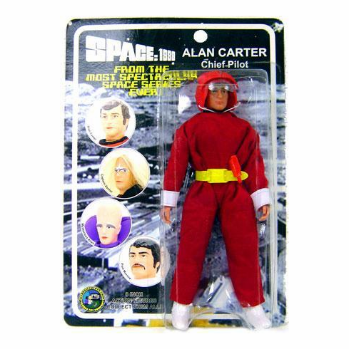 World's Greatest Heroes Space 1999 Alan Carter Retro Cloth Figure