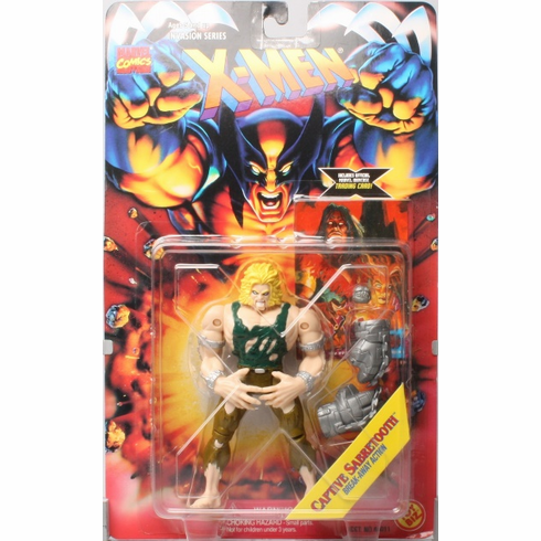 X-Men Invasion Series Captive Sabretooth Figure