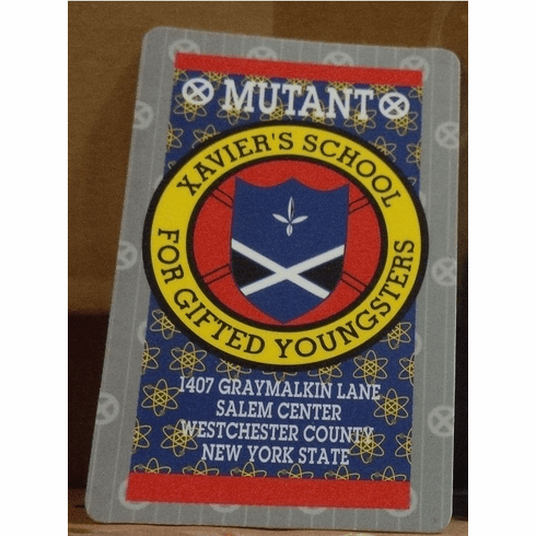 X-Men Mutant Wallet Card