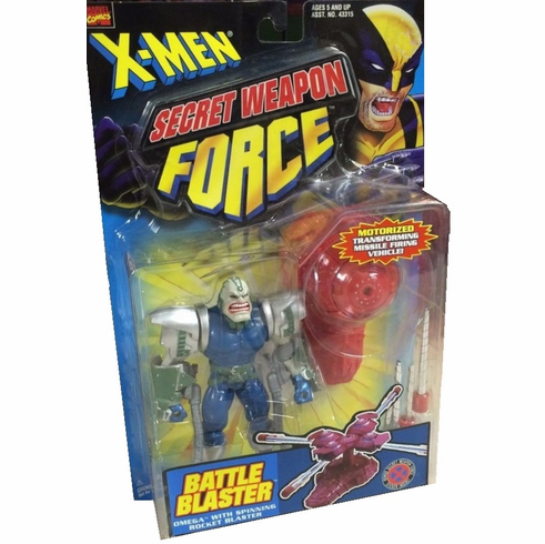X-Men Secret Weapon Force Battle Blaster Omega Figure