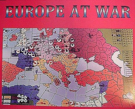 Xeno Games Europe at War Board Game