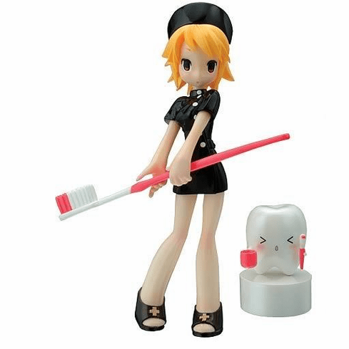 Yamato R.GLATT-CC Shikayama-chan Black Dental Hygienist Figure