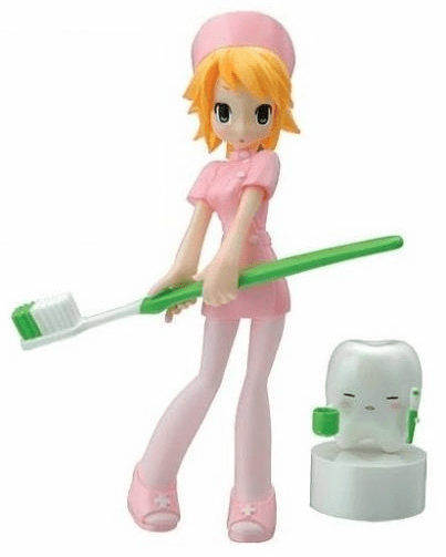 Yamato R.GLATT-CC Shikayama-chan Pink Dental Hygienist Figure