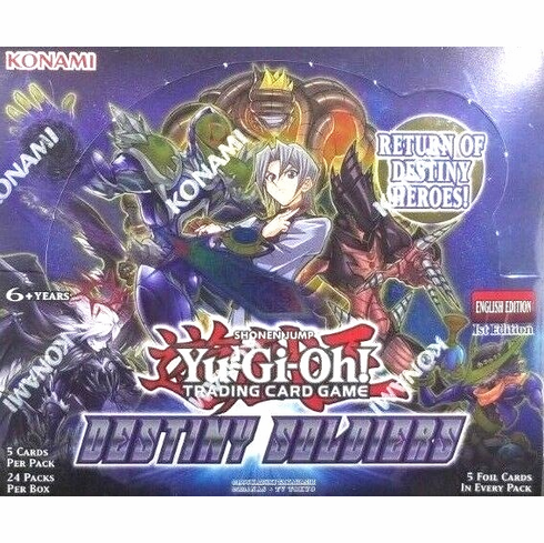 Yu-Gi-Oh Destiny Soldiers Sealed Booster Box