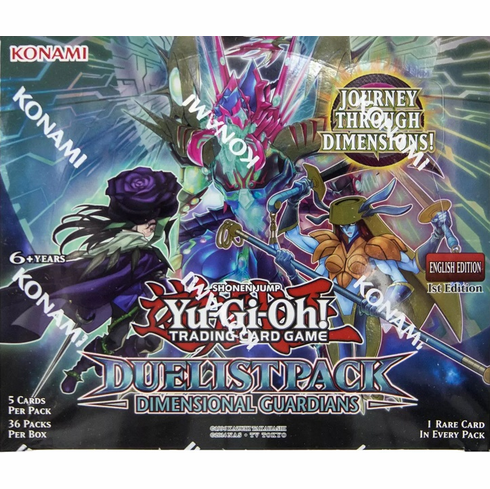 Yu-Gi-Oh Dimensional Guardians Duelist Pack Sealed Booster Box