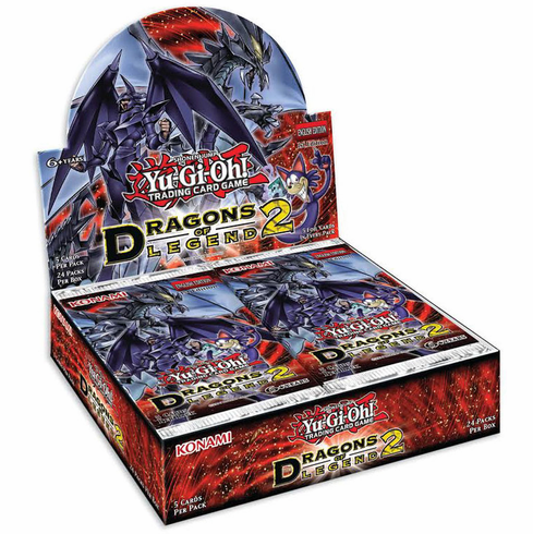 Yu-Gi-Oh Dragons of Legend 2 Sealed Booster Box
