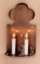 Adelle Interior Wall Sconce Copper Lantern