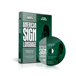 American Sign Language: A Student Text; Units 10-18 - DVD American Sign Language: A Student Text; Units 10-18 - DVD