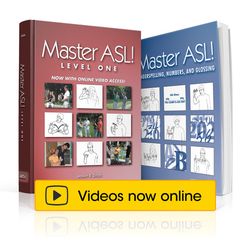 <br> <br> Master ASL! Level One Package; Textbook, Student Companion & 1-year free online access to the interactive vocabulary and over 1000 videos from the DVD <br> <br> Master ASL! Level One Package; Textbook, Student Companion & 1-year free online access to the interactive vocabulary and over 1000 videos from the DVD