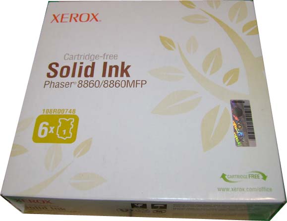 XEROX Part# 108R00748 XEROX - GENUINE XEROX COLOR PRINTER SUPPLIES