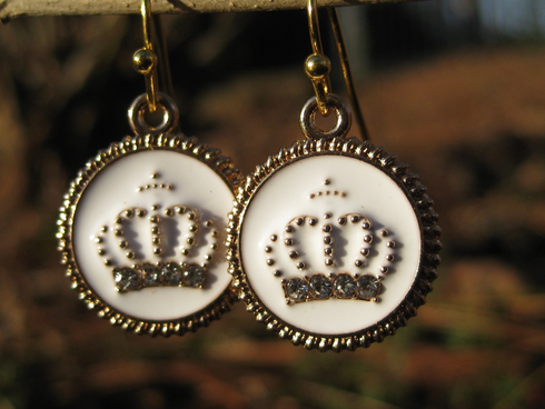Crown of Angels Earrings blessings of light and love