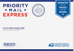 Express mail shipping- International