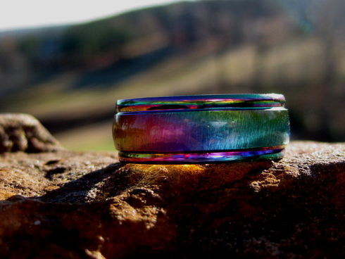 FREE WITH 50.00 PURCHASE VIOLET FLAME RING