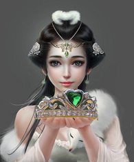Haunted Emerald Princess Djinn