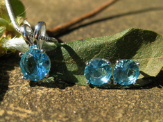 Haunted La Baleine Mother of the Sea Djinn pendant earring set