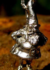 Haunted Magick Lucky Gnome wealth money pendant