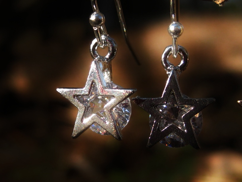 Haunted Marilyn Monroe Beauty Glamour girl spell earrings