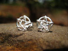 Haunted seal of Solomon Earrings