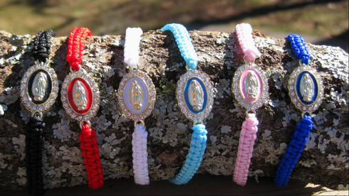 Lady of Guadalupe A MIRACLE EVERY 24 HOURS bracelet