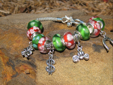 Money Wealth and Riches Bracelet triple spell cast