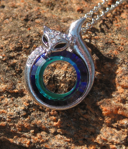 Powerful 9 tail Kitsune Spirit Pendant