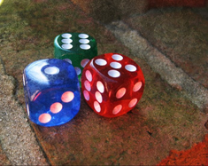 Psychic Metaphysical Fortune Teller Dice Know your future