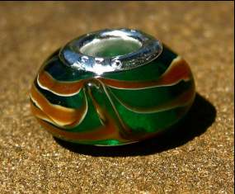 Ribbons of Gold wealth money spell bead