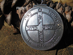 Solomon's 6th and 7th pentacles of Jupiter djinn Amulet