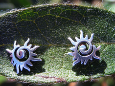 Universal Life force Earrings Balancing and Positive attraction