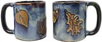 Mara Stoneware Mug - Leaves 16oz Mara Stoneware Mug - Leaves 16oz