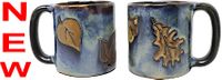 Mara Stoneware Mug - Leaves 16oz Mara Stoneware Mug - Leaves 16oz