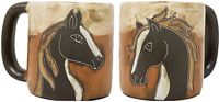 Mara Stoneware Mug - Horses 16oz Mara Stoneware Mug - Horses 16oz