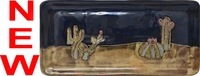 Mara Stoneware Sushi / Appetizer Plate - Cactus Mara Stoneware Sushi / Appetizer Plate - Cactus