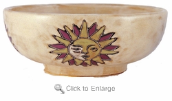 Mara Stoneware 24oz Serving Bowl - Desert/Sun