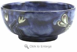 Mara Stoneware 72oz Serving Bowl - Dragonfly
