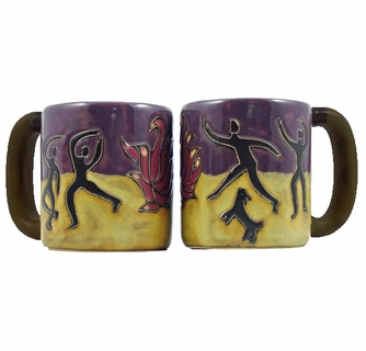 amazon green coffee mugs Tea Time Infuser Mug Matte Red
