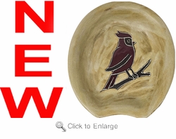 Mara Stoneware Spoon Rest � Cardinal