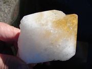 HMK-3 Large Citrine Root Crystal Double Point
