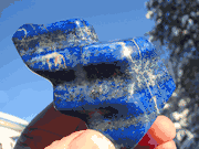 LP-02 Polished Lapiz Lazuli with Golden Pyrite specs