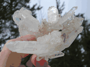 PK-3 Strange Quartz Crystal Formation with Family Members attached everywhere